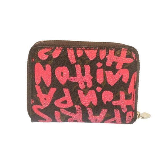 LOUIS VUITTON Monogram Graffiti Zippy Coin Purse Pink - Picture 2 of 12